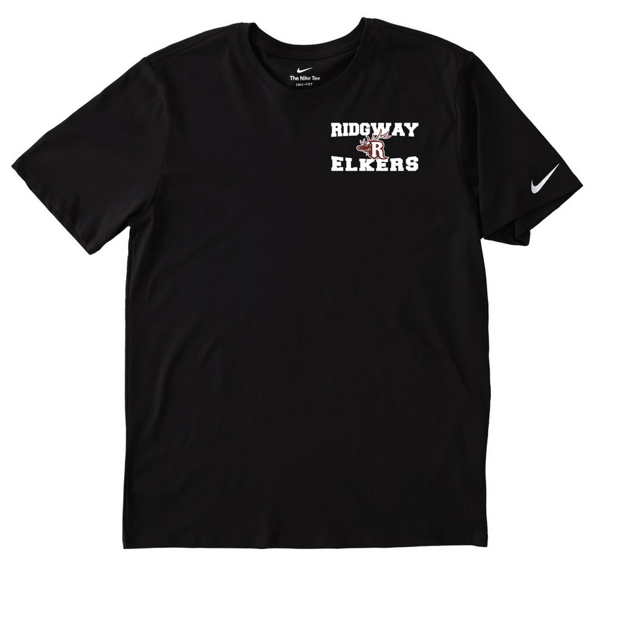 PTP - Athletic Elker Pride Shop, a Black Nike Dri-FIT Jersey Blend Performance Tee