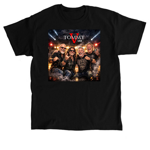 Tommy V Live&nbsp;, a Black Classic Unisex Tee