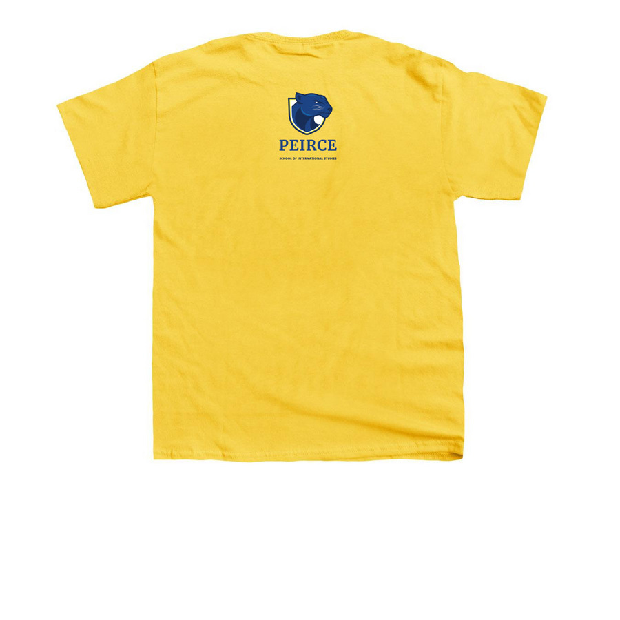 Protect Trans Kids, a Daisy Youth Unisex Tee (back-view)