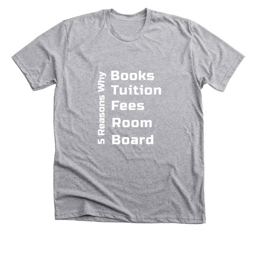 Believe in What You Wear, a Athletic Heather Premium Unisex Tee
