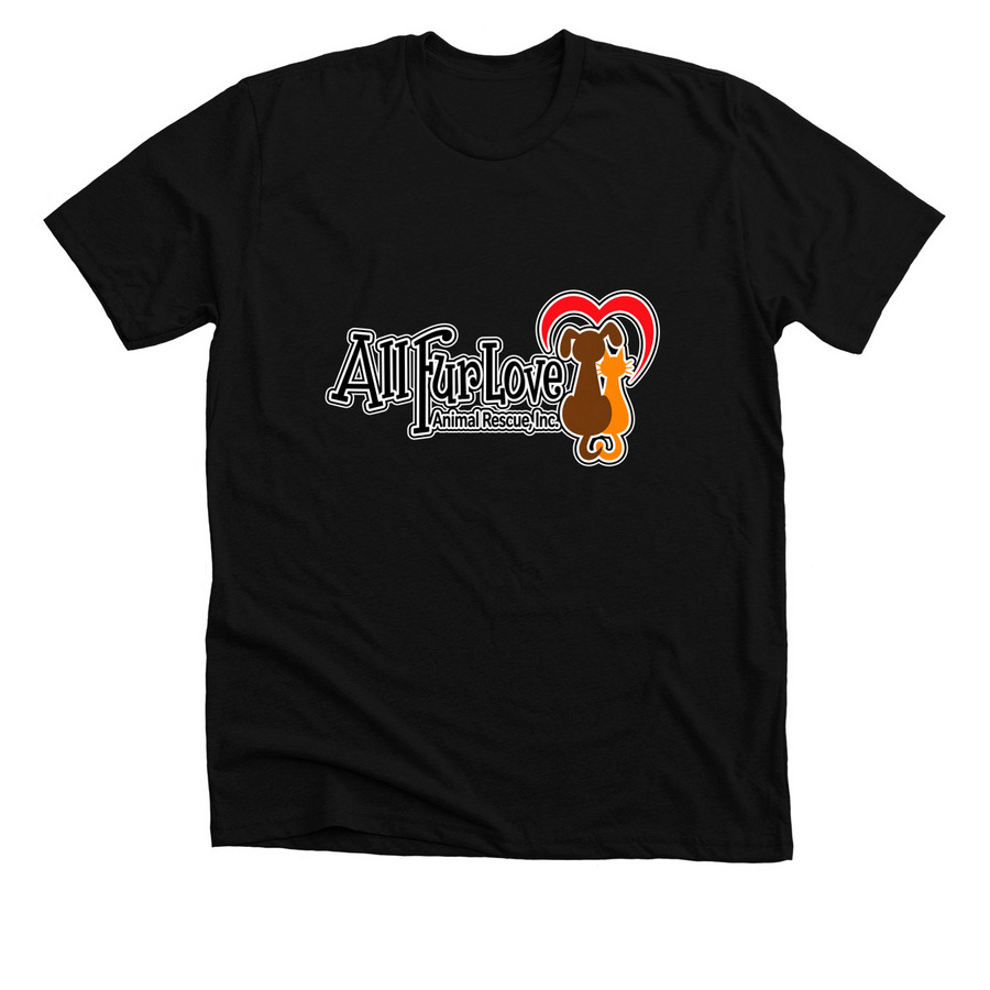 All Fur Love&nbsp;, a Solid Black Blend Premium Unisex Tee