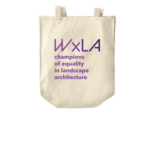 WxLA Tote Bags, a Natural Over-the-Shoulder Shopping Tote Bag