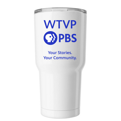 Tumbler-Your Stories, a White Insulated Tumbler