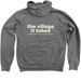 CFCP Comfort 'Fits, a Deep Heather Zip Up Hoodie (back-view)