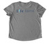 Love Them Both Shirts & Sweatshirts, a Aluminum Grey Allmade Eco Triblend Women?s Scoop Neck Tee (back-view)