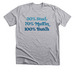 Nic's Shirt - 100% Butch, a Athletic Heather Premium Unisex Tee