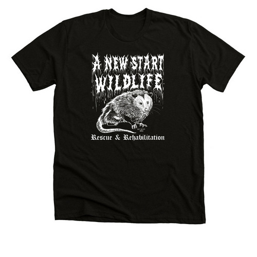 ANSWRR Metal Shirt, a Solid Black Blend Premium Unisex Tee