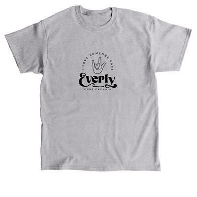 Everly (Black logo), a Sport Grey Classic Unisex Tee