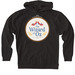 Oz at the Lake Collection, a Black Heavyweight Pullover Hoodie
