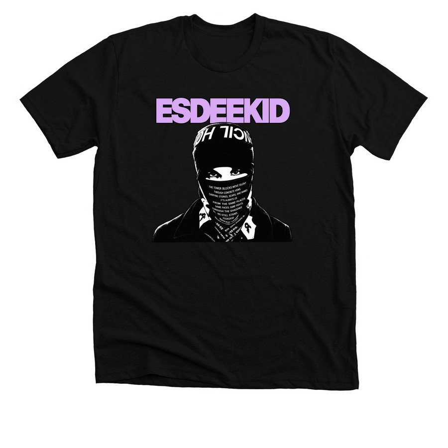 Official EsDeeKid Merch, a Solid Black Blend Premium Unisex Tee