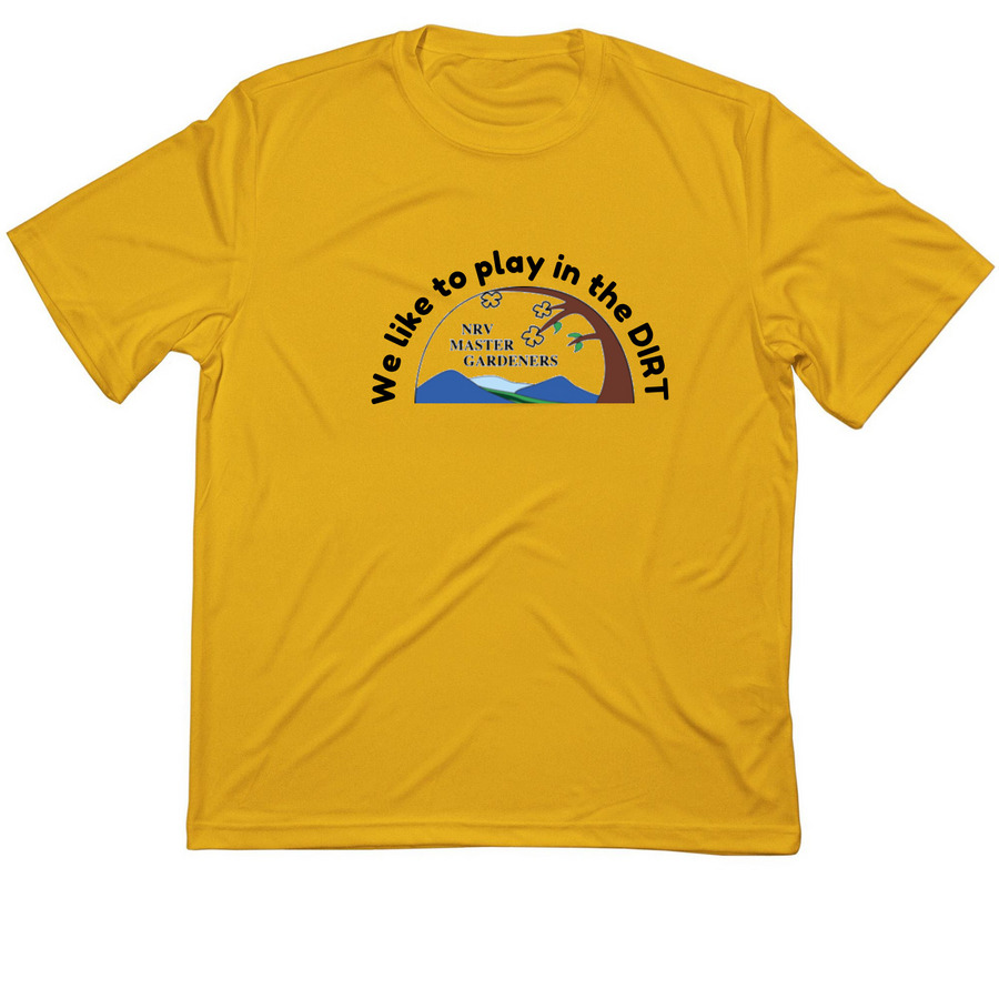 We like to play in the DIRT, a Gold Classic Performance Tee