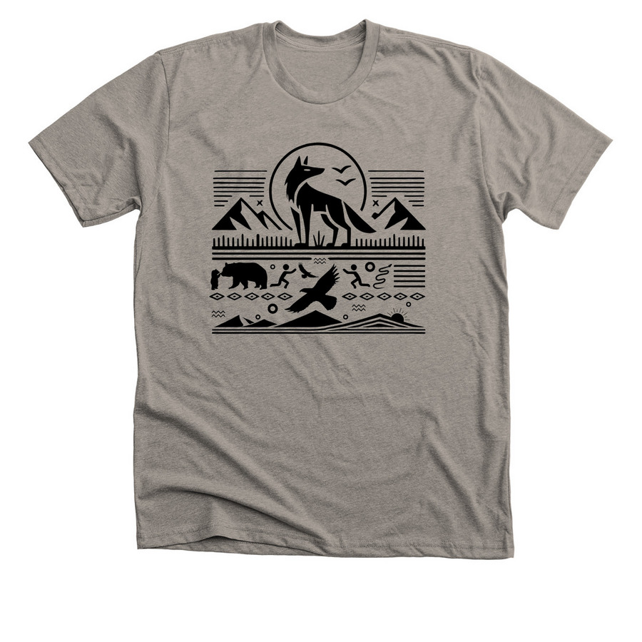 Honoring Nature's First Protectors, a Heather Stone Premium Unisex Tee