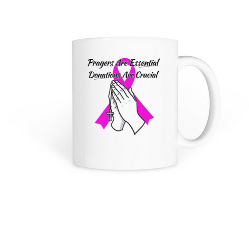 Breast Cancer&nbsp;, a White Coffee Mug