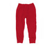 Joggers & Pajama Pants, a Red Midweight Fleece Joggers (back-view)