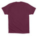 My Favorite Kind of Dog is Old, a Maroon Premium Cotton Tee (back-view)