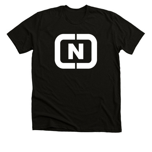 NCC, a Black Heather Premium Unisex Tee