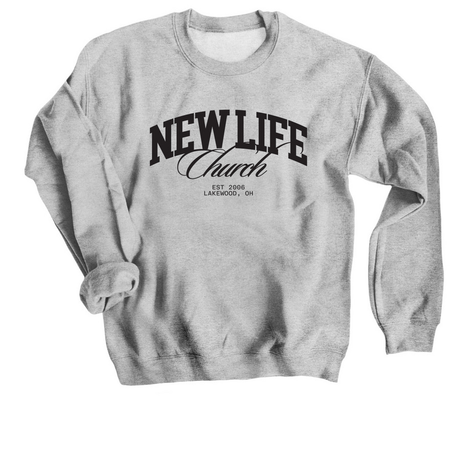 NLC Anniversary Crew and Tee&nbsp;, a Sport Grey Crewneck Sweatshirt