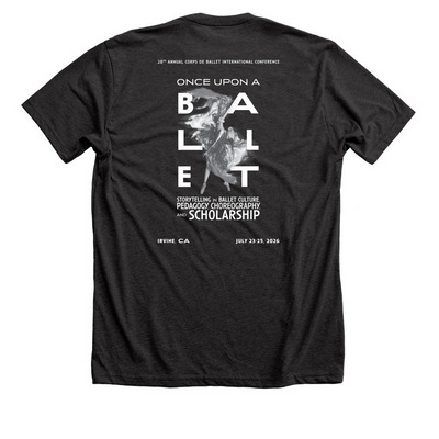 2026 Conference Tee, a Dark Grey Heather Premium Unisex Tee