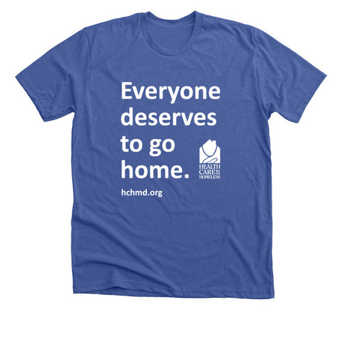 Everyone deserves to go home, a Solid True Royal Premium Unisex Tee