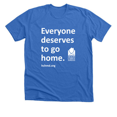 Everyone deserves to go home, a Heather True Royal Premium Unisex Tee