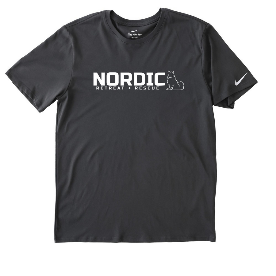 NR+R Nike Contrast Collection, a Anthracite Nike Dri-FIT Jersey Blend Performance Tee