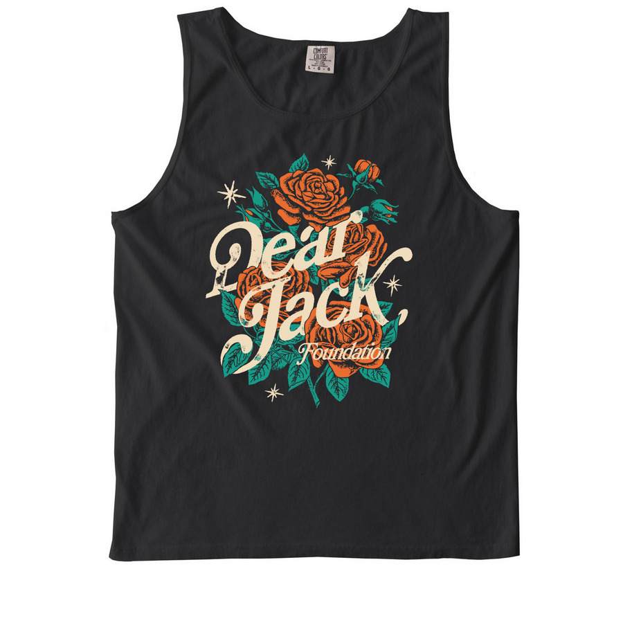Dear Jack x Gut42, a Black Comfort Colors Tank Top