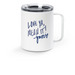 YAM - Travel Mug, a White Stainless Steel Travel Mug