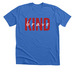 JMA Parade Team Tee 2026, a Heather True Royal Premium Unisex Tee