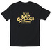 Team Miles Shirts - Saints/LSU, a Black Softstyle Cotton Tee