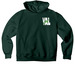 THRIVE FOR GREATNESS - GREEN, a Forest Premium Heavyweight Pullover Hoodie