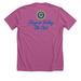 Chagrin Valley - Spring Apparel, a Heather Magenta Premium Unisex Tee (back-view)