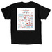 Kelly's CDP Chicago Marathon Shirt, a Black Classic Unisex Tee (back-view)