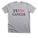 F??CK CANCER, a Athletic Heather Premium Unisex Tee