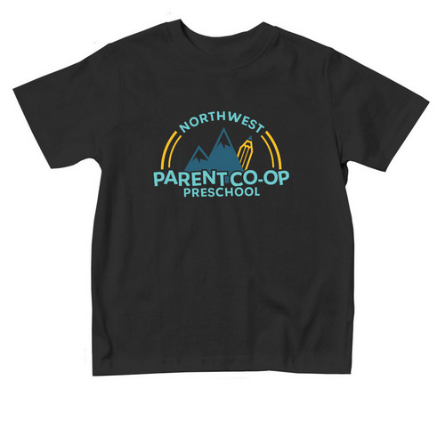 NW Parent CO-OP Preschool Toddler&nbsp;, a Black Toddler Tee