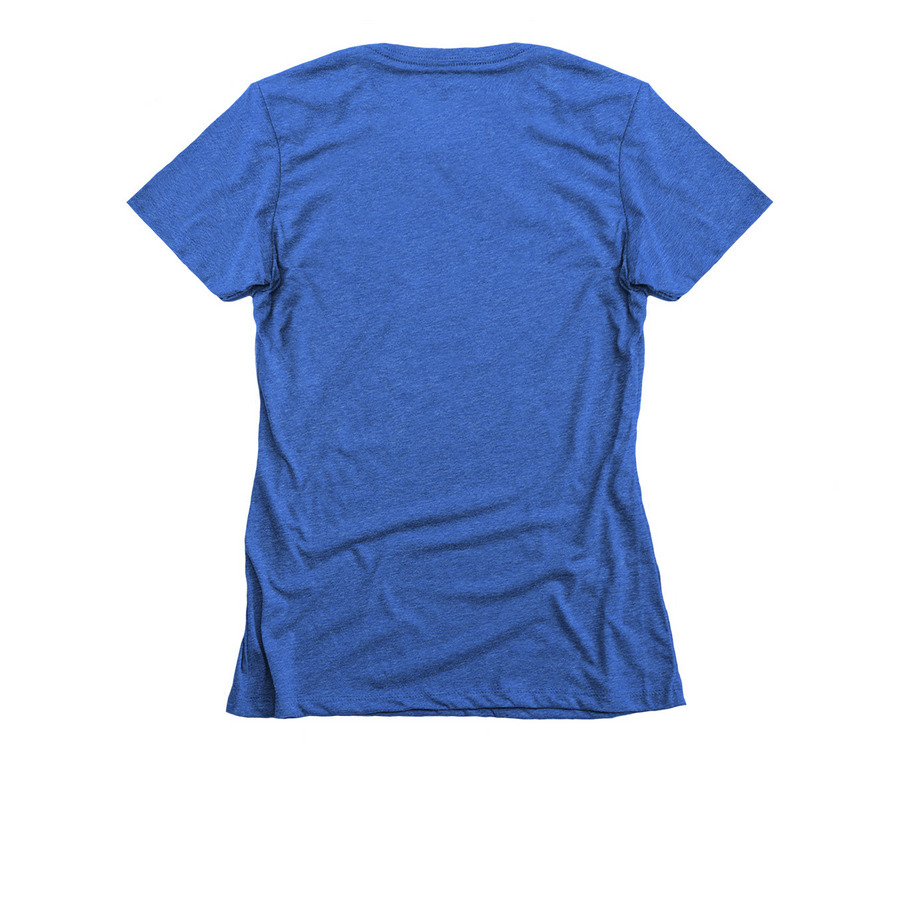 ACC Chalice You are Welcome- Adult and Youth, a Royal Women's Slim Fit Tee (back-view)
