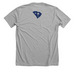 Vincent Coe for South Carolina, a Athletic Heather Premium Unisex Tee (back-view)