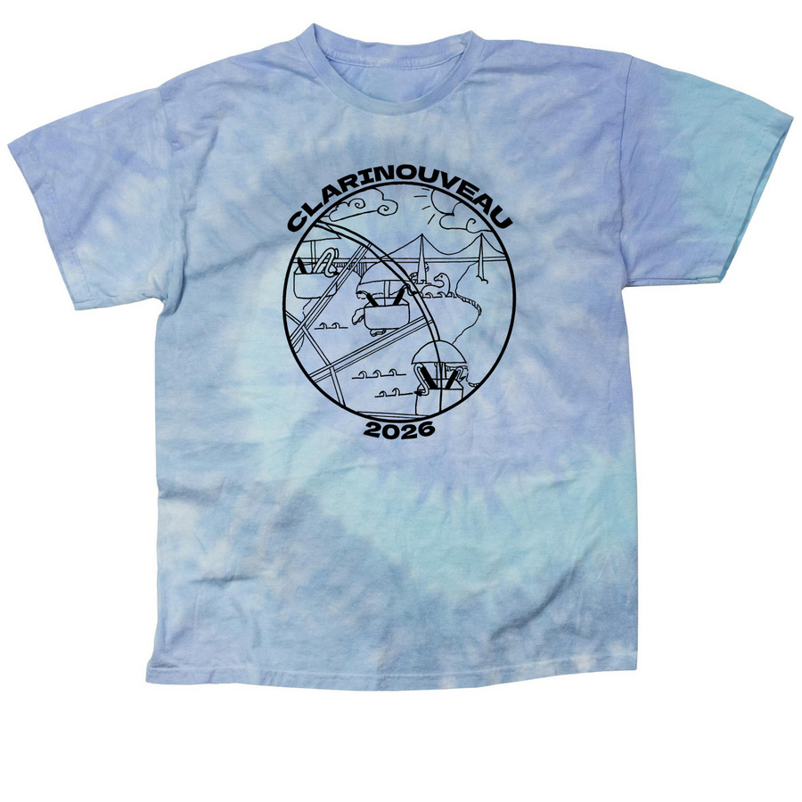 Clarinouveau 2026, a Lagoon Classic Tie Dye Tee