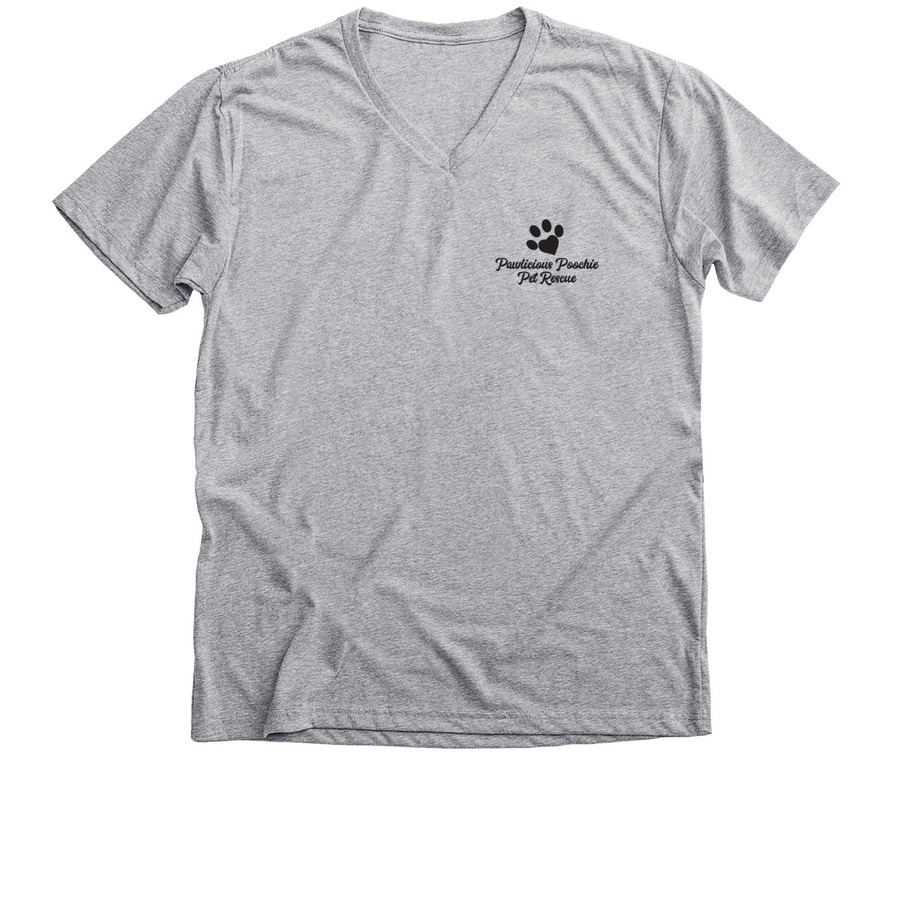 Making Second Chances Possible, a Athletic Heather Premium V-Neck Tee