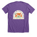 2026 Jefferson County Fair Shirts, a Heather Team Purple Premium Unisex Tee (back-view)