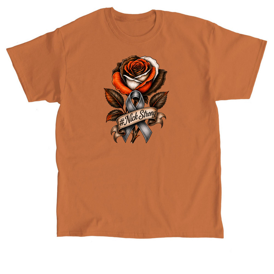 Nick?s fight against Glioblastoma&nbsp;, a Texas Orange Classic Unisex Tee