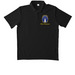 First Sergeant Polo&nbsp;, a Black Unisex Performance Polo