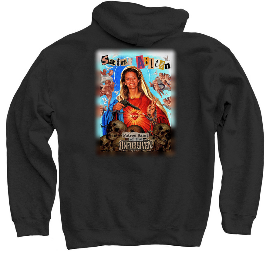 Saint Aileen Hoodies & Sweatshirts, a Black Pullover Hoodie (back-view)