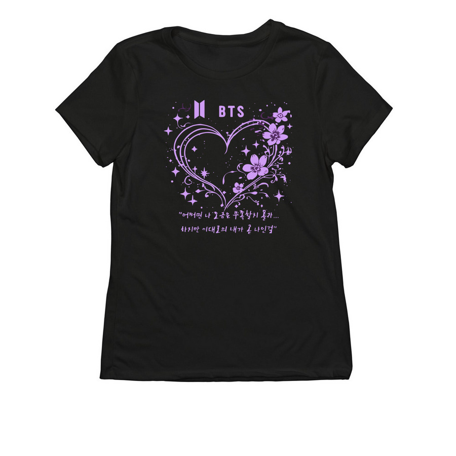 Epiphany Bts, a Deep Black Allmade Eco Triblend Women?s Tee