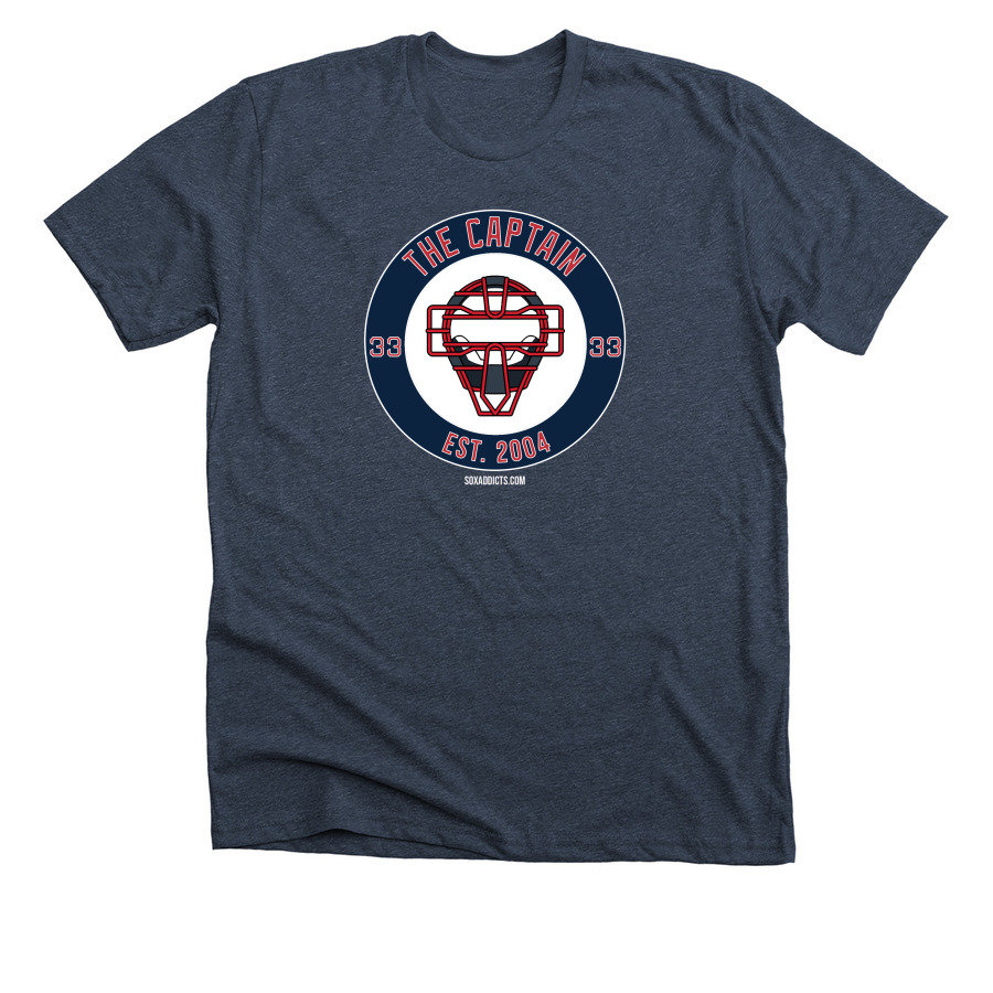 Ode to the Captain - Men's and Women's Ts, a Heather Midnight Navy Premium Unisex Tee