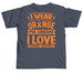 #KenzCan, a Denim Comfort Colors Unisex Tee (back-view)