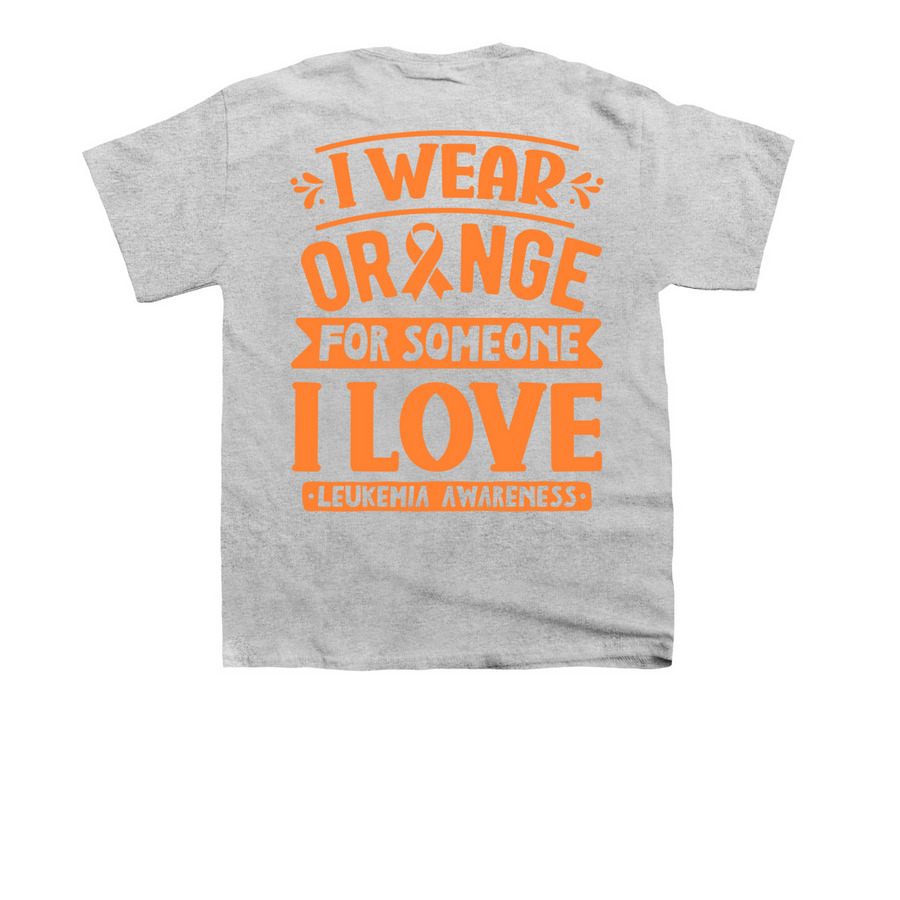 #KenzCan, a Sport Grey Youth Unisex Tee (back-view)