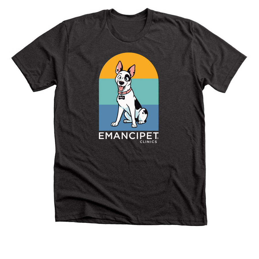 Nala Apparel, a Dark Grey Heather Premium Unisex Tee