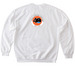 You Belong in STEM - 40th version, a White Softstyle Crewneck Sweatshirt (back-view)