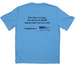 NOW Soccer Academy Level Shirts, a Carolina Blue Classic Performance Tee (back-view)
