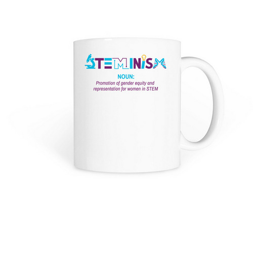 STEMINISM Definition Mugs, a White Coffee Mug
